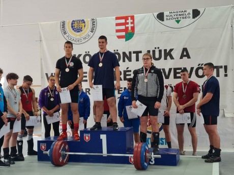 Zsolnai Máté, a Fehérvár Rugby Club súlyemelője megvédte Magyar Bajnoki címét!